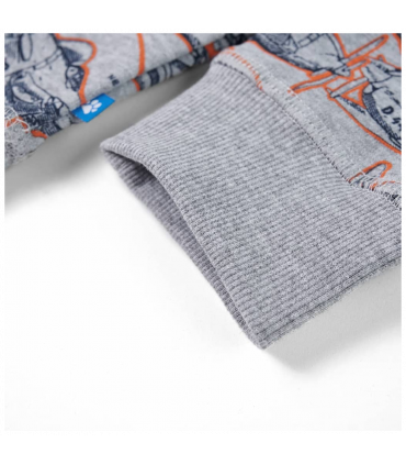 Kids' Sweatshirt Grey Melange 140