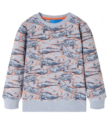Kids' Sweatshirt Grey Melange 92