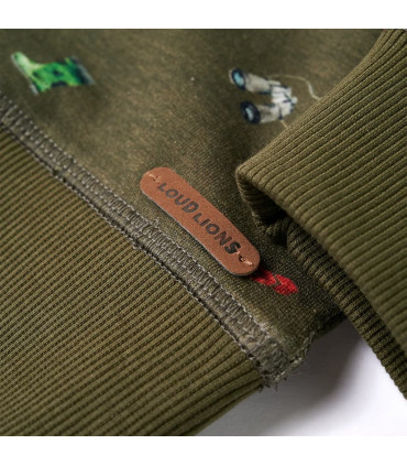 Kids' Sweatshirt Khaki 116