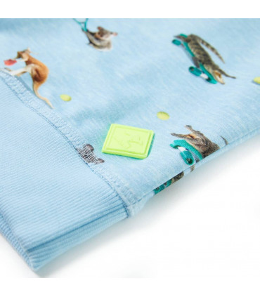 Kids' Sweatshirt Light Blue Melange 104