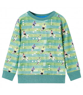 Kids' Sweatshirt Light Green Melange 116