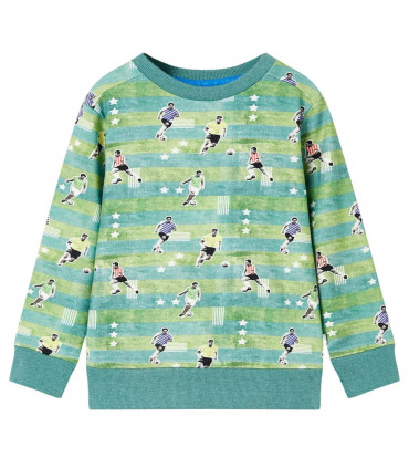 Kids' Sweatshirt Light Green Melange 116