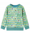 Kids' Sweatshirt Light Green Melange 116