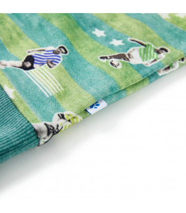 Kids' Sweatshirt Light Green Melange 128