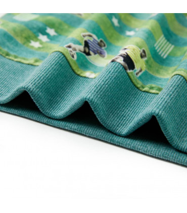 Kids' Sweatshirt Light Green Melange 140