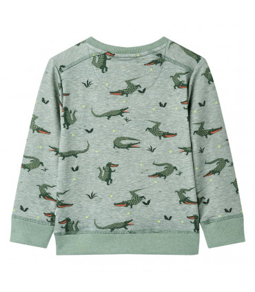 Kids' Sweatshirt Light Khaki Melange 116