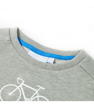 Kids' Sweatshirt Light Khaki Melange 128