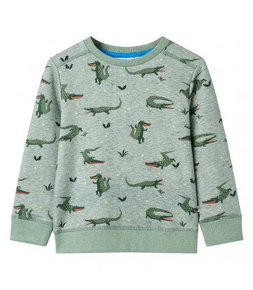 Kids' Sweatshirt Light Khaki Melange 92