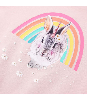 Kids' Sweatshirt Light Pink 128