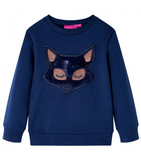 Kids' Sweatshirt Navy Blue 104