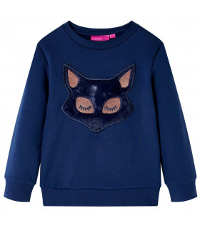 Kids' Sweatshirt Navy Blue 116