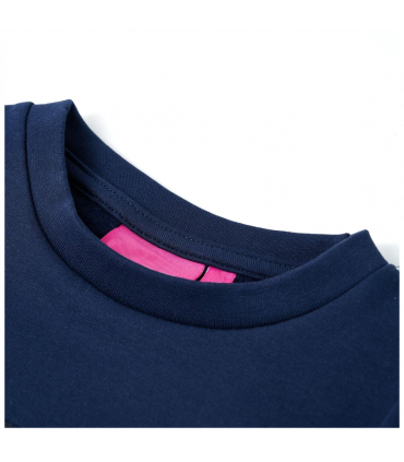 Kids' Sweatshirt Navy Blue 128