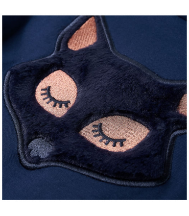 Kids' Sweatshirt Navy Blue 128