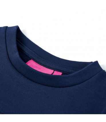 Kids' Sweatshirt Navy Blue 140