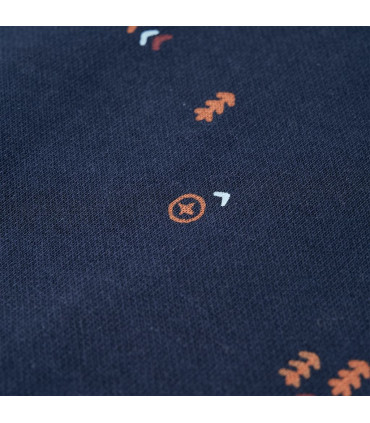 Kids' Sweatshirt Navy Melange 104