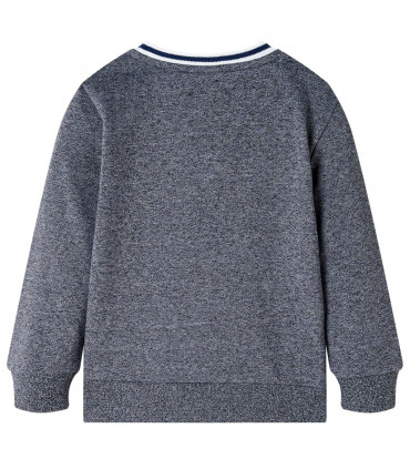 Kids' Sweatshirt Navy Melange 116