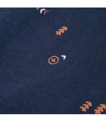 Kids' Sweatshirt Navy Melange 128