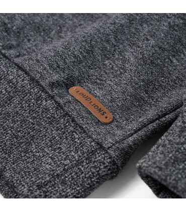 Kids' Sweatshirt Navy Melange 140