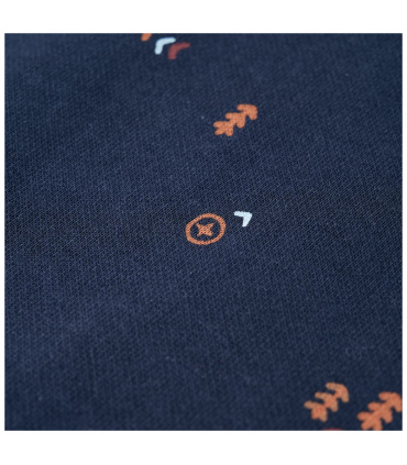 Kids' Sweatshirt Navy Melange 140