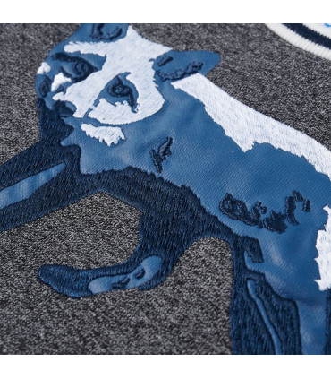 Kids' Sweatshirt Navy Melange 92