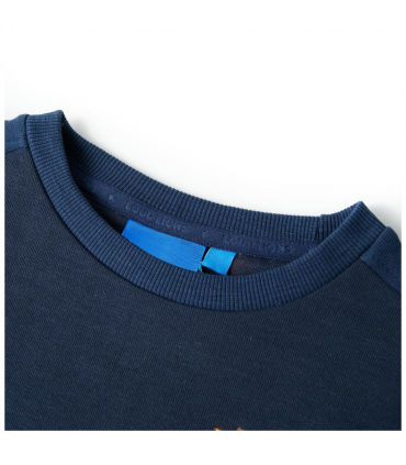 Kids' Sweatshirt Navy Melange 92
