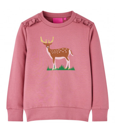 Kids' Sweatshirt Raspberry 128