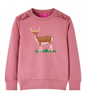 Kids' Sweatshirt Raspberry 92