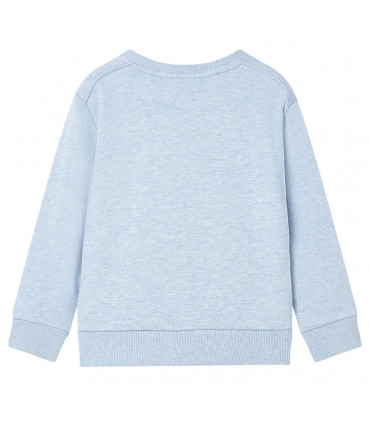 Kids' Sweatshirt Soft Blue Melange 104