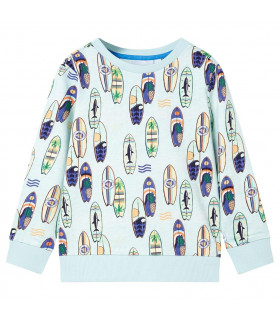 Kids' Sweatshirt Soft Blue Melange 116