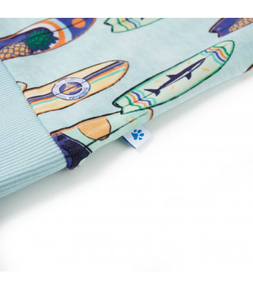 Kids' Sweatshirt Soft Blue Melange 116