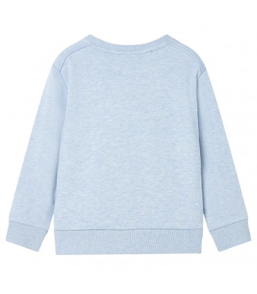 Kids' Sweatshirt Soft Blue Melange 128