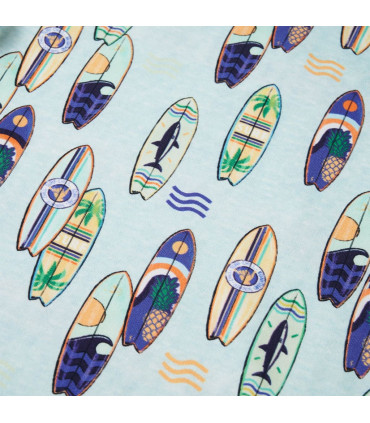 Kids' Sweatshirt Soft Blue Melange 128