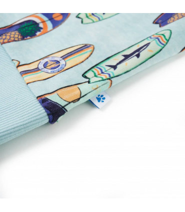 Kids' Sweatshirt Soft Blue Melange 128