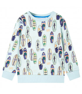 Kids' Sweatshirt Soft Blue Melange 140
