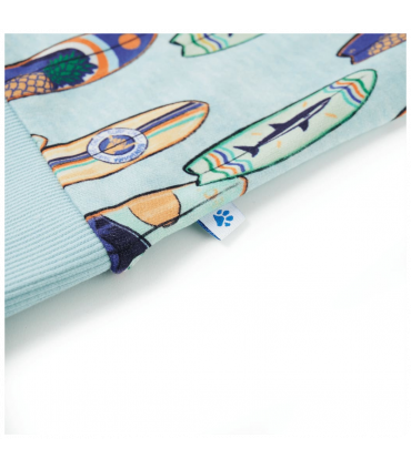 Kids' Sweatshirt Soft Blue Melange 92