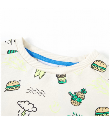 Kids' Sweatshirt Soft Ecru 104
