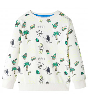 Kids' Sweatshirt Soft Ecru 116