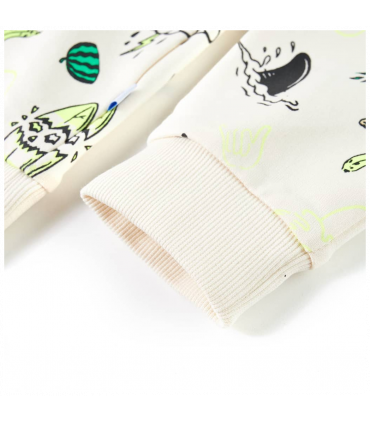 Kids' Sweatshirt Soft Ecru 116