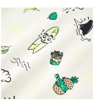 Kids' Sweatshirt Soft Ecru 128