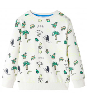 Kids' Sweatshirt Soft Ecru 140