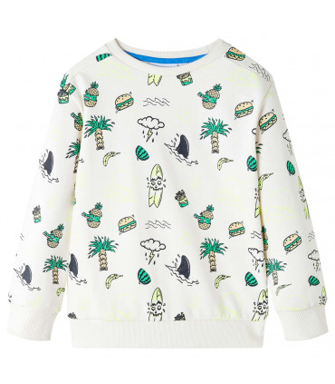 Kids' Sweatshirt Soft Ecru 140