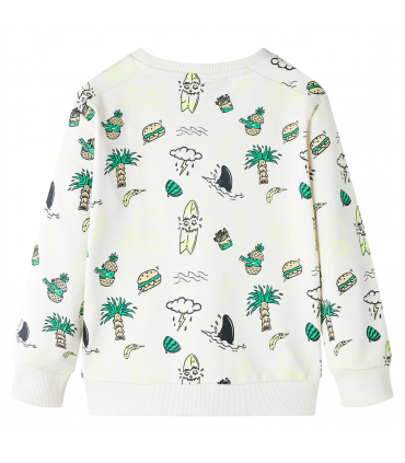 Kids' Sweatshirt Soft Ecru 140