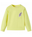 Kids' Sweatshirt Yellow 140