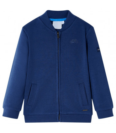 Kids' Sweatshirt with Zip Navy 104