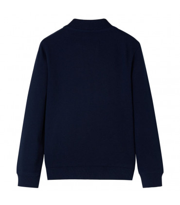 Kids' Sweatshirt with Zip Navy 116