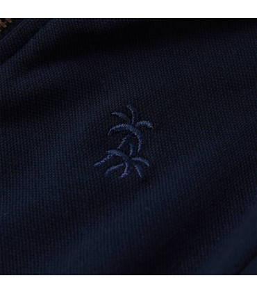 Kids' Sweatshirt with Zip Navy 92