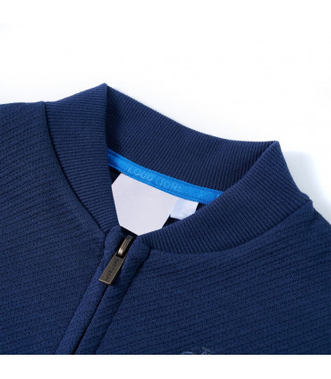 Kids' Sweatshirt with Zip Navy 92