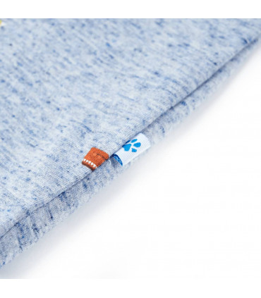 Kids' T-shirt Blue Melange 104