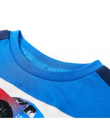 Kids' T-shirt Blue and Navy 116