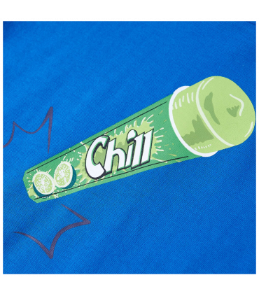 Kids' T-shirt Bright Blue 140